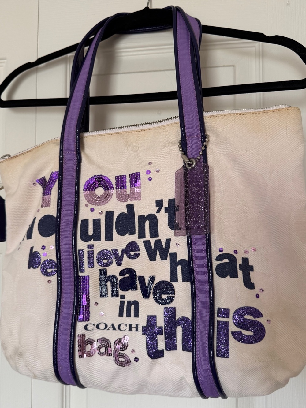 COACH You Wouldn’t Believe What I Have in This Coach Bag Tote Hard to Find